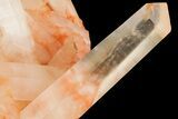 Tangerine Quartz Crystal Cluster - Madagascar #156959-4